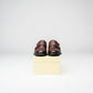 Monkstrap skor, brun